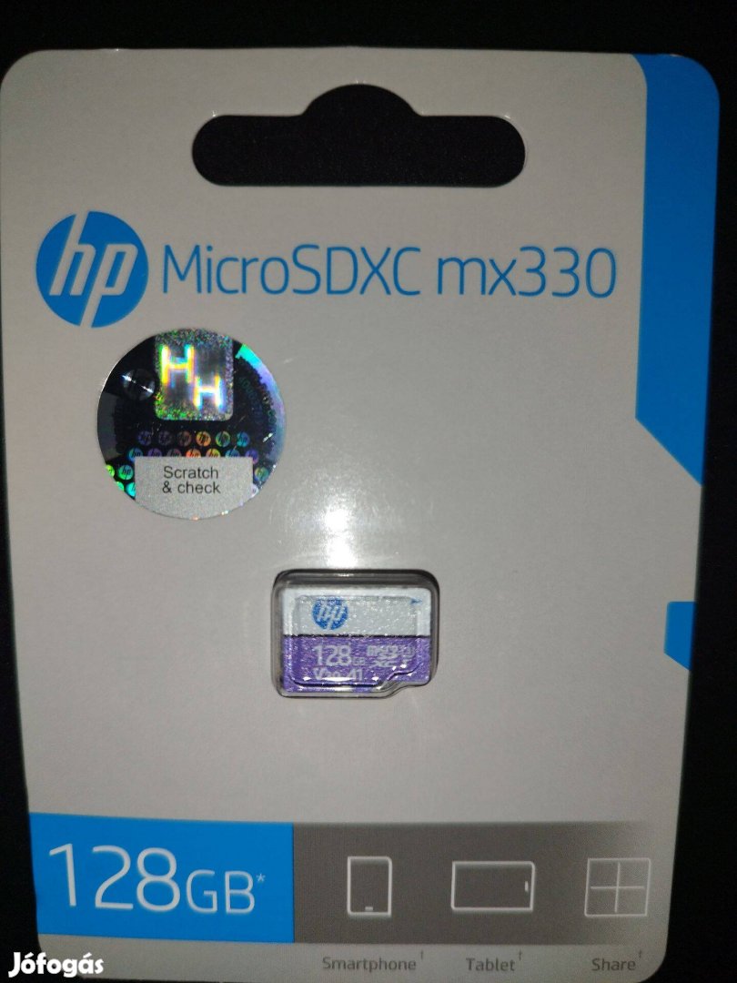 HP 128GB Microsd XC class10 U3 V30 SD memóriakártya
