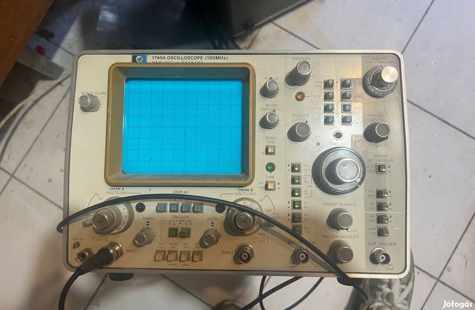 HP 1740A Oscilloscope