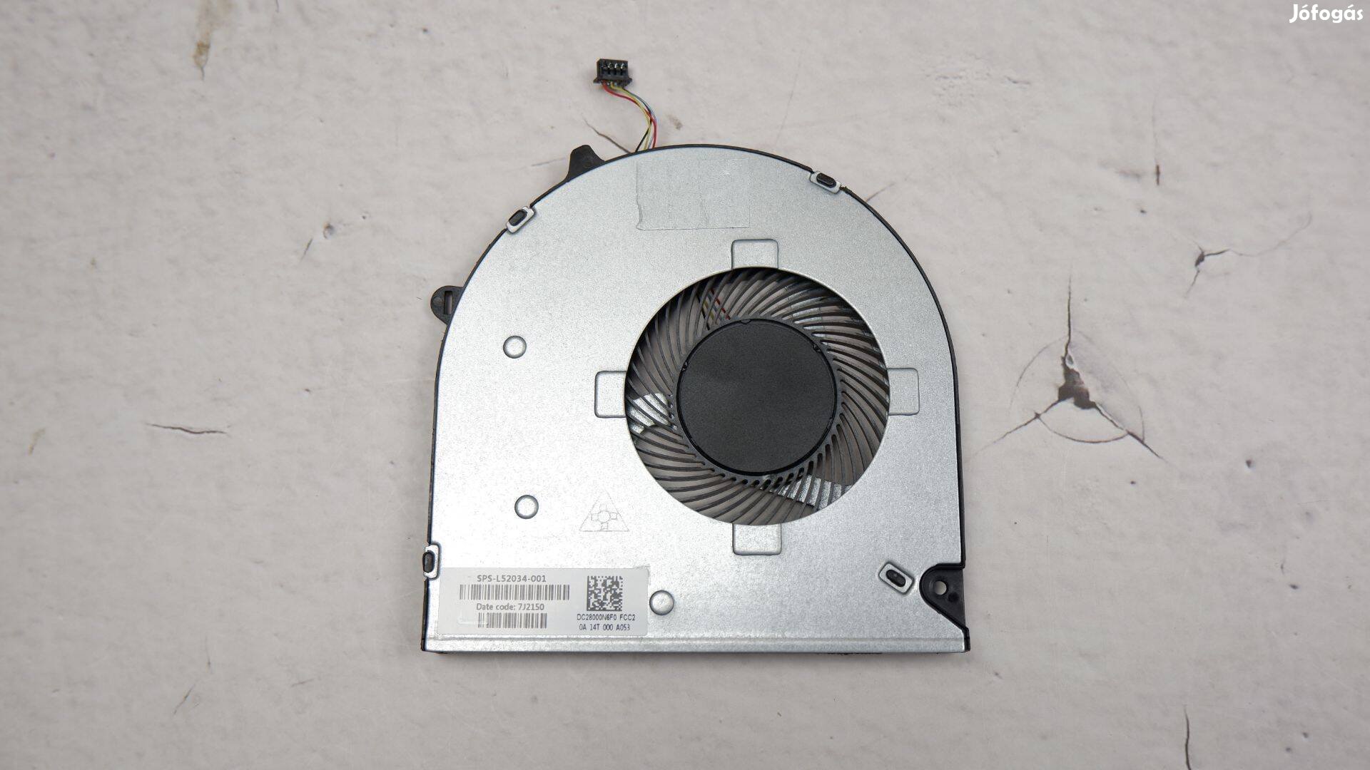 HP 250 255 G8 15-D laptop hűtő ventilátor DC28000N6F0