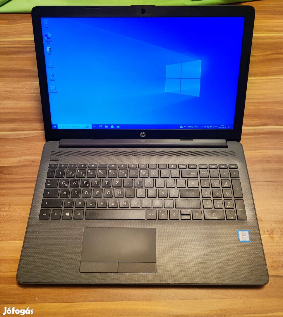 HP 250 G7 15,6" Fullhd i5-8265U 8Gb DDR4 laptop notebook eladó