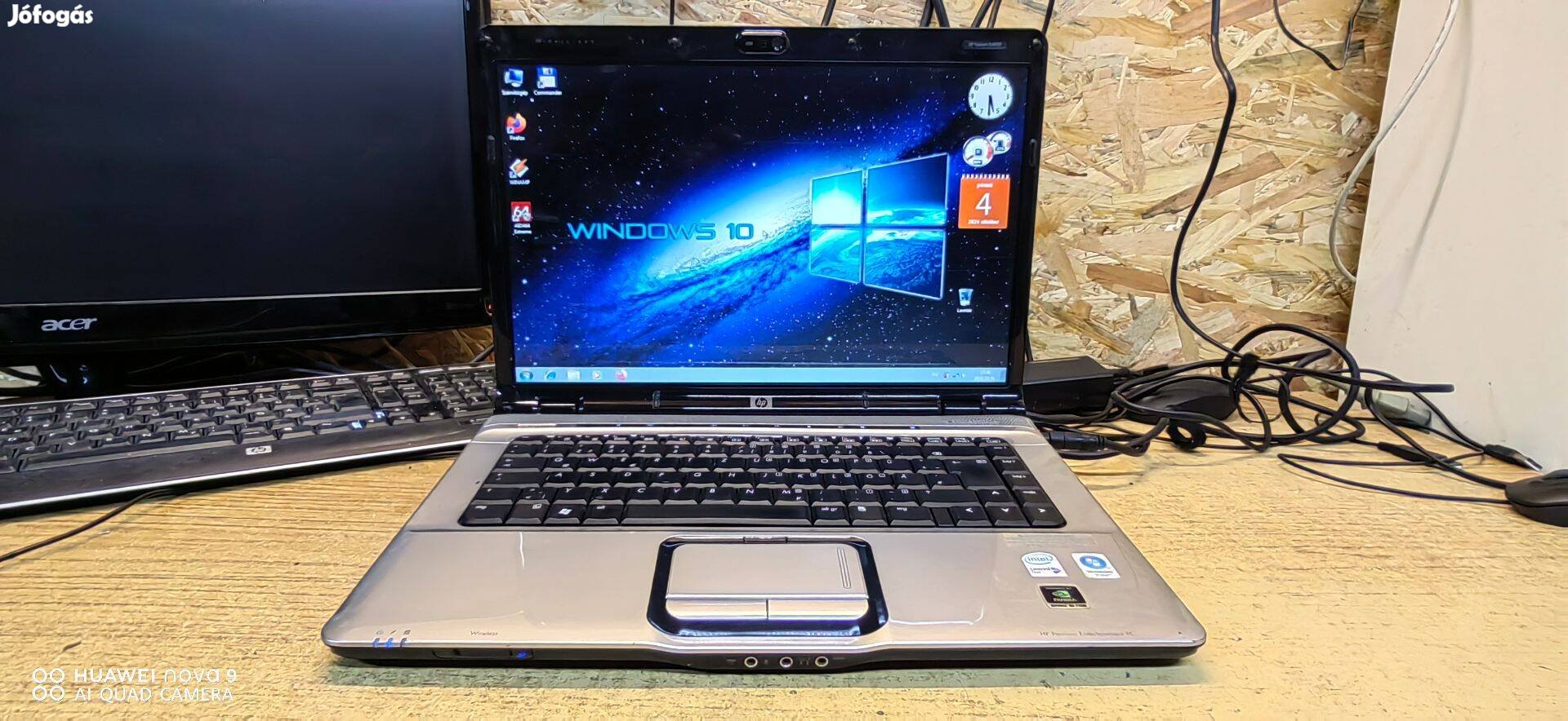 HP 2mag,3gb Ram,80gb,Webcam,Wifi,Távirányító