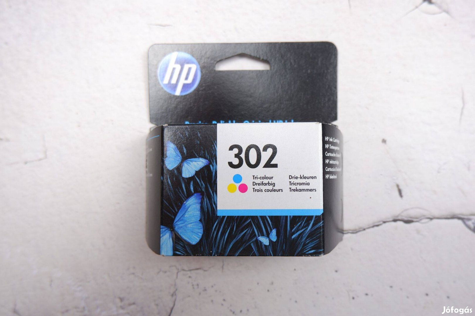 HP 302 színes eredeti patron F6U65AE lejárt 2