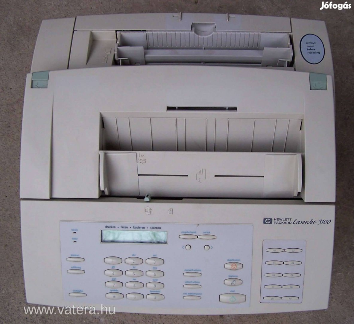 HP 3100 Laserjet nyomtató laser nyomtató scanner