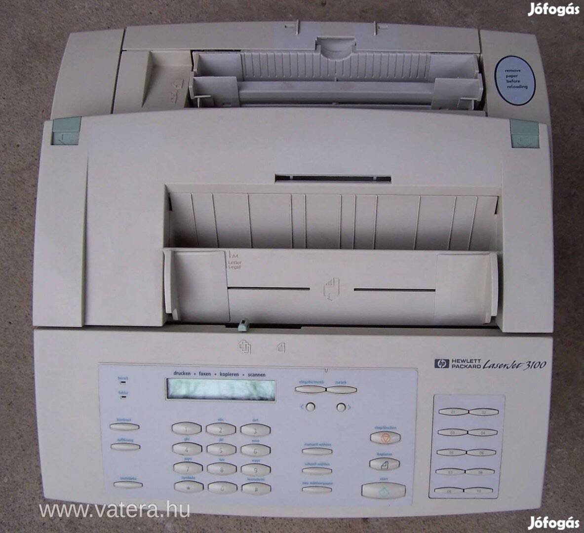 HP 3100 Laserjet nyomtató laser nyomtató scanner