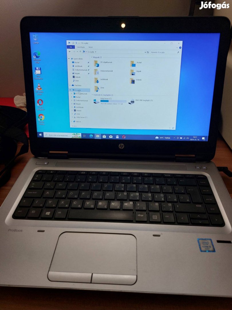 HP 640 G2 I5 6 GEN.Laptop eladó