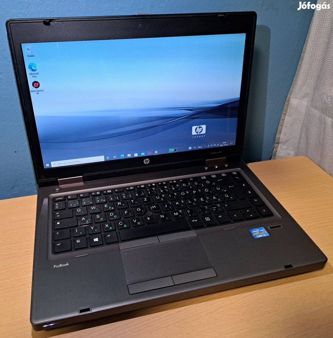 HP 6470B laptop (14/i5-G3/8GB/256SSD)