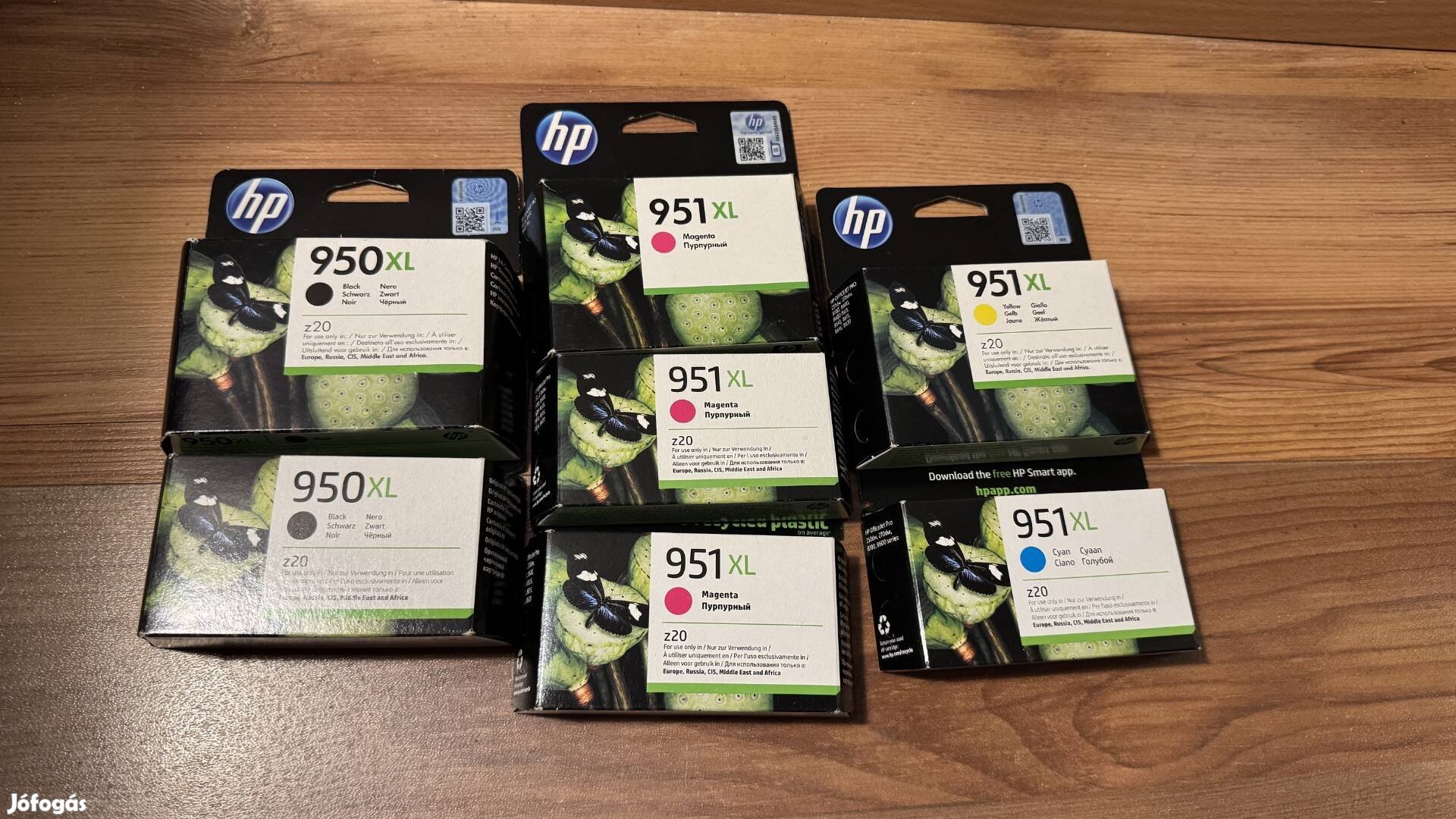 HP 950 / 951 fekete /színes, nyomtatópatron, bontatlan, új