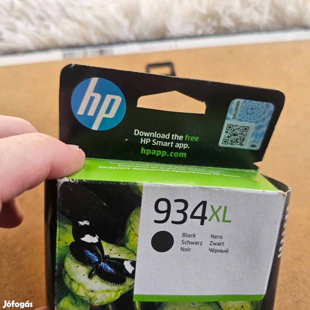 HP C2P23AE No.934XL fekete eredeti tintapatron új lejárat a képen