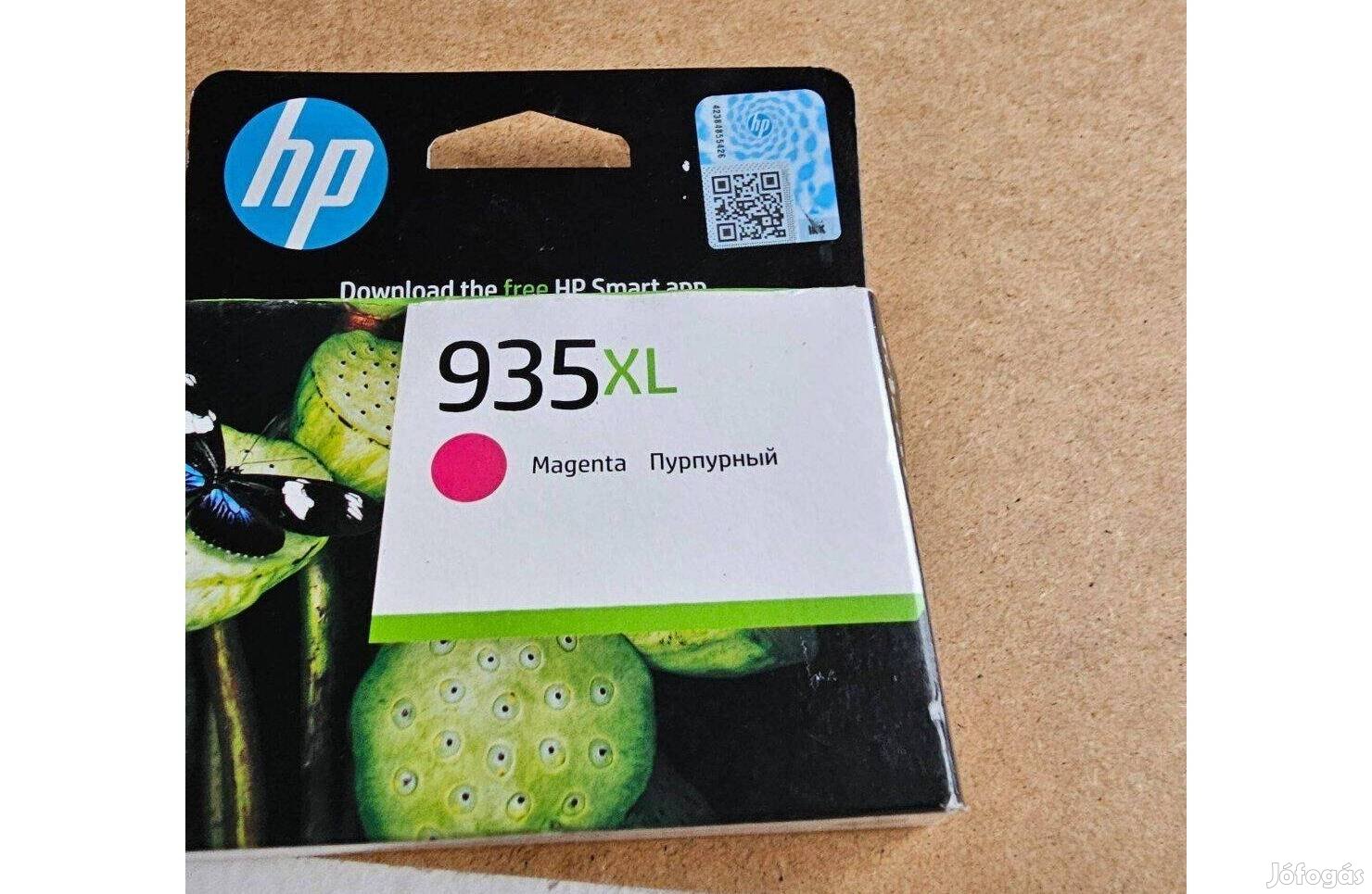 HP C2P25AE No.935XL magenta eredeti tintapatron új lejárat a képen