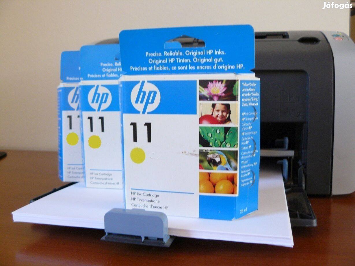 HP C4838A eredeti sárga tintaparton ; Hp 4838 ; Hp C4838 ; HP 4838A
