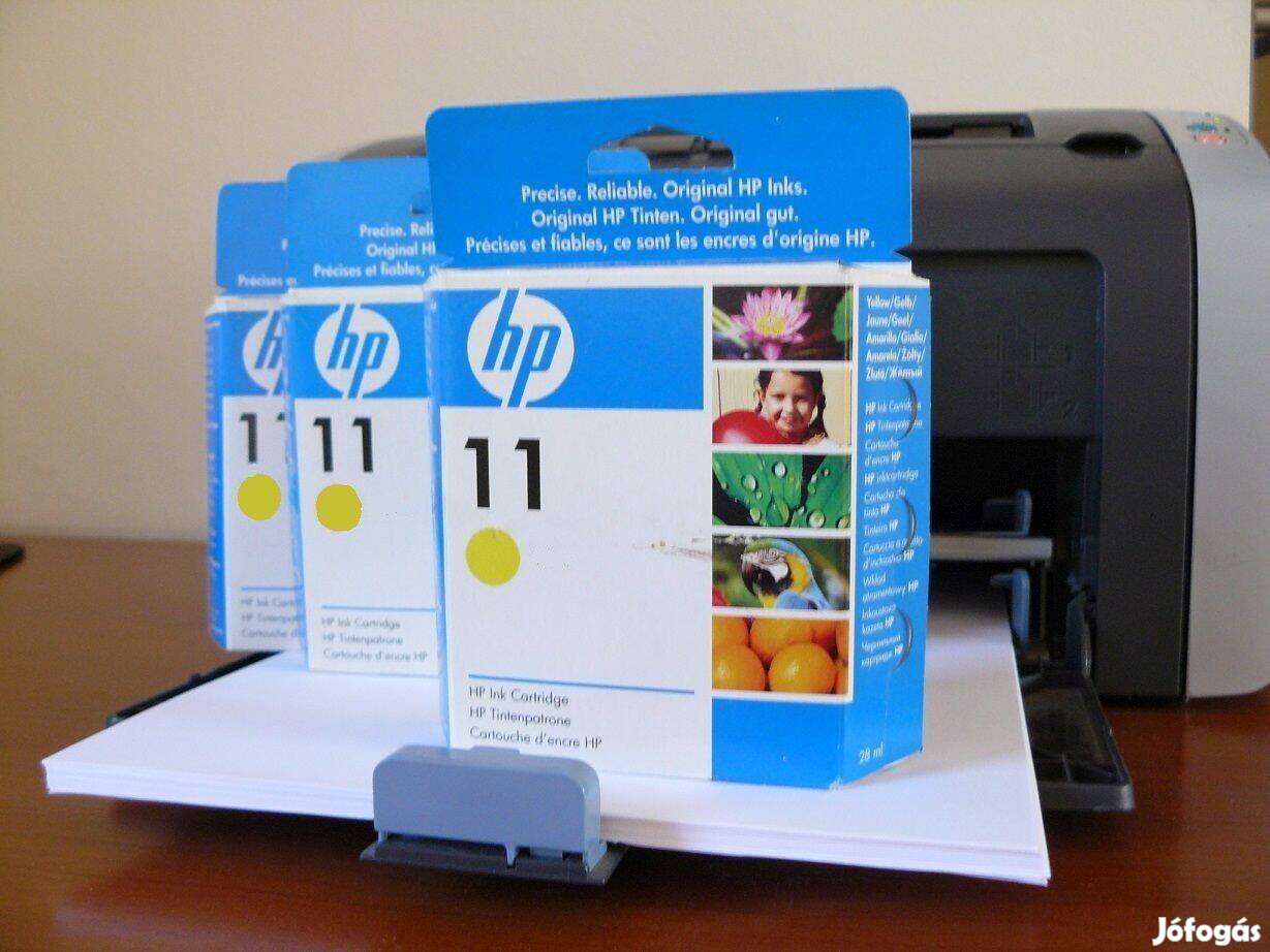 HP C4838A eredeti sárga tintaparton ; Hp 4838 ; Hp C4838 ; HP 4838A