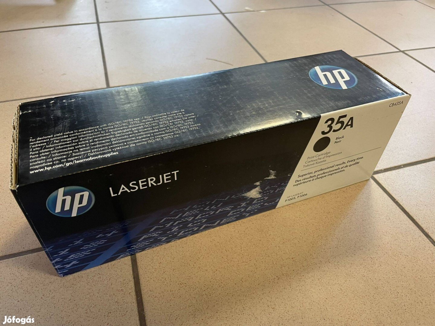 HP CB435A 35A fekete eredeti toner