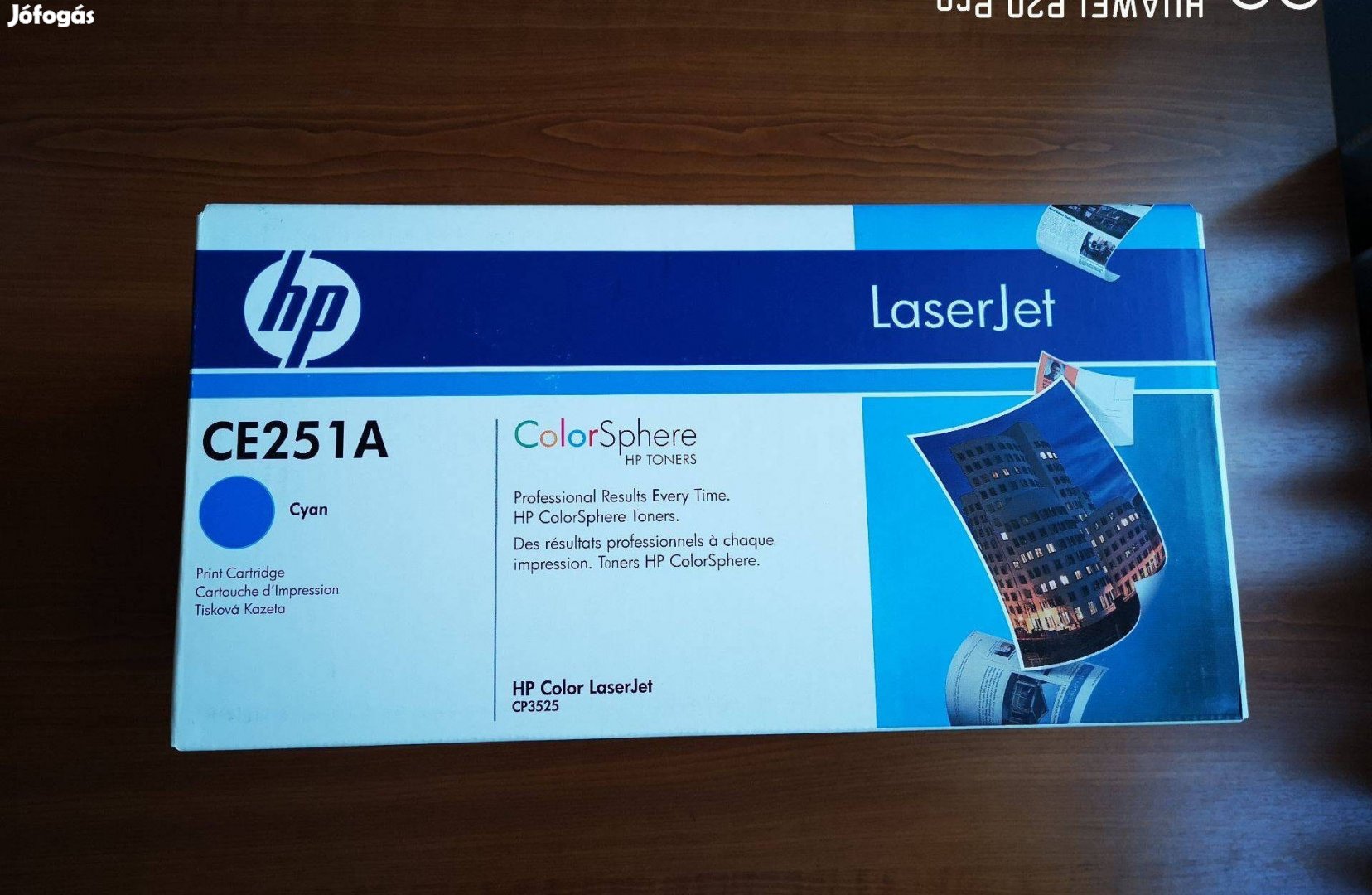 HP CE251A gyári kék színű toner eladó