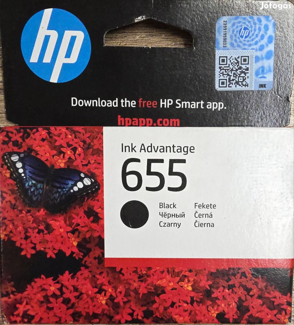 HP CZ109AE fekete patron 655