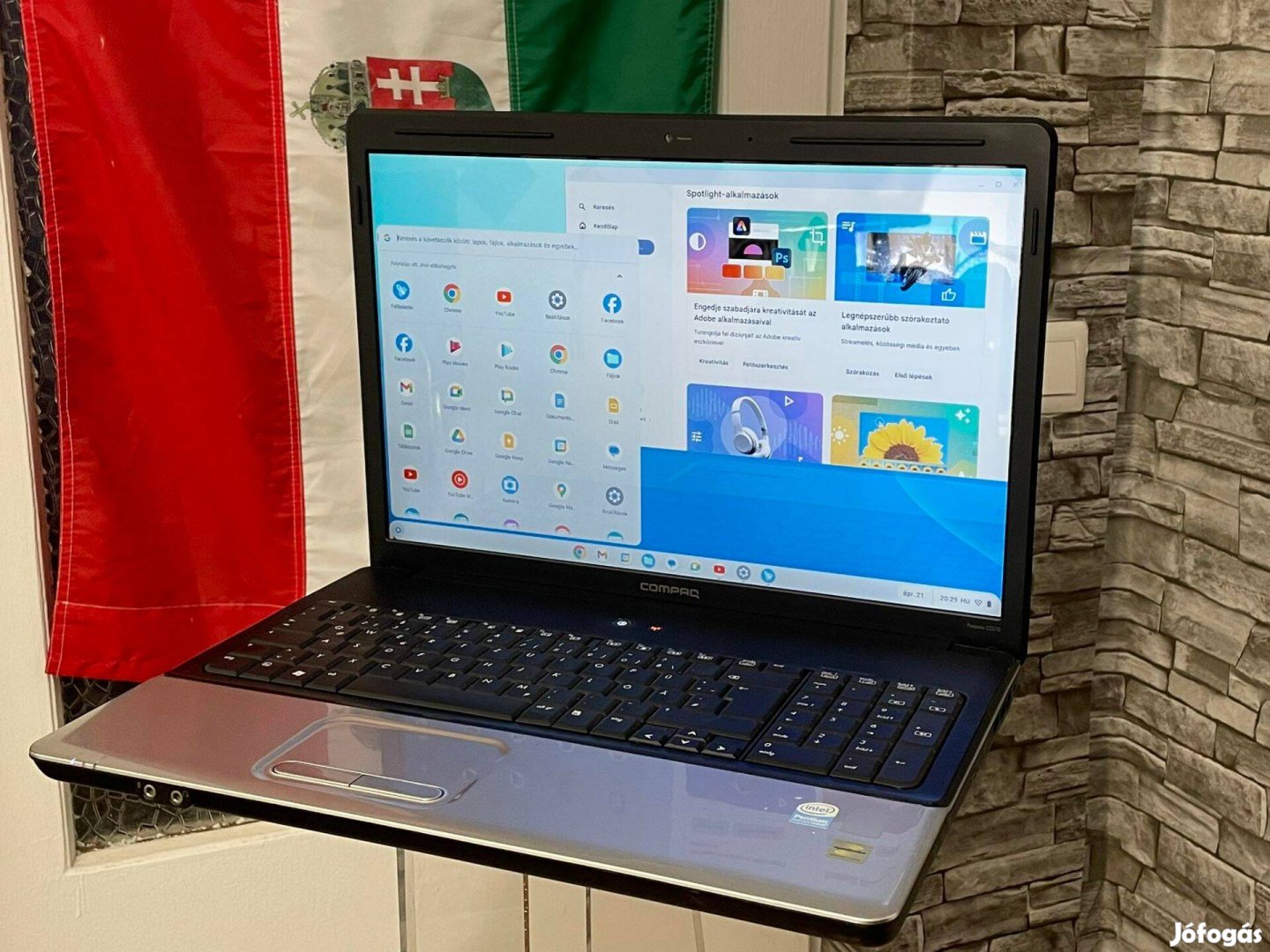 HP Compaq CQ70 17" colos laptop - notebook Chromebook, HDMI