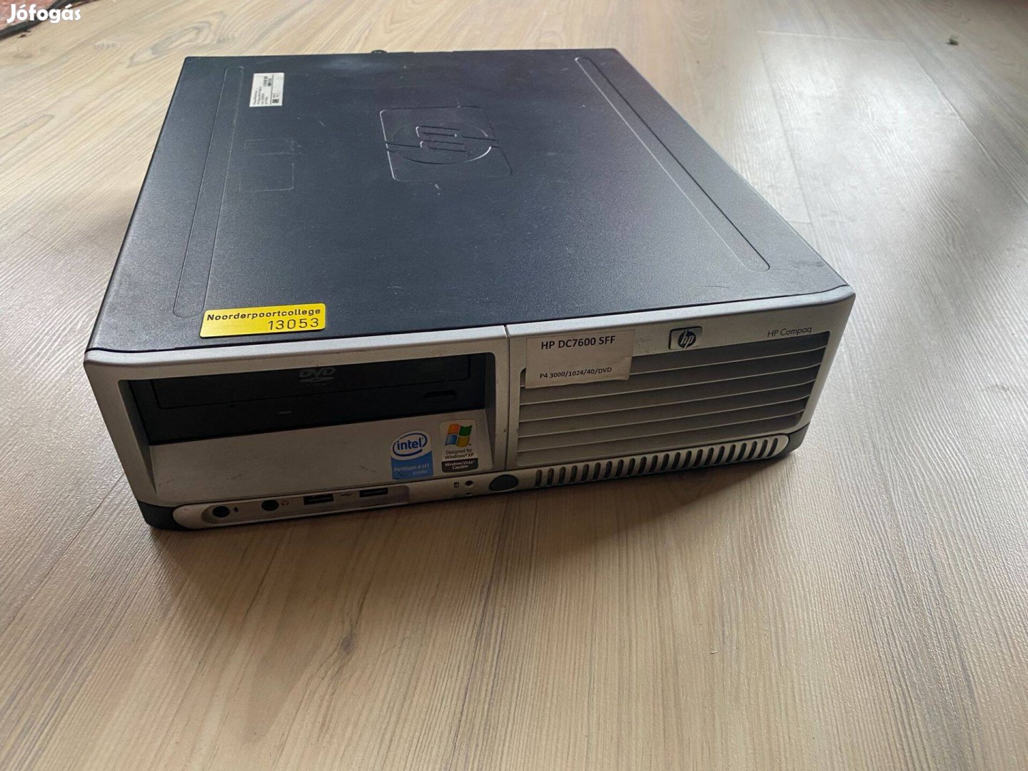 HP Compaq DC7600 Sff fekvőházas asztali PC