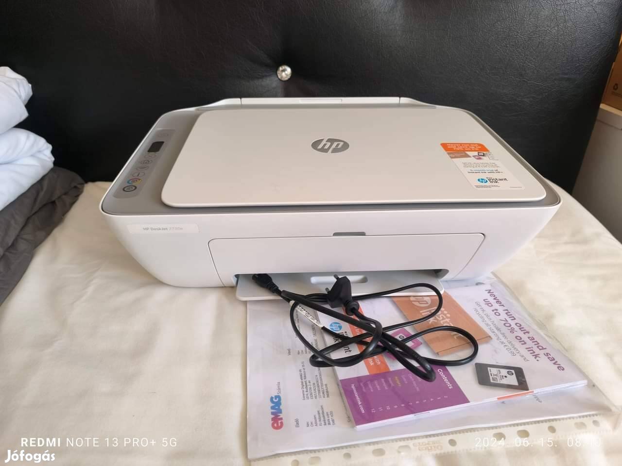 HP Deskjet 2720e multifunkciós tintasugaras nyomtató