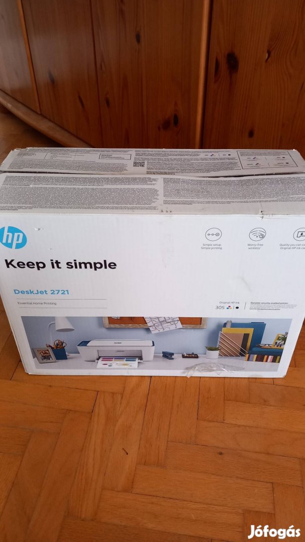 HP Deskjet 2721 használt nyomtató 