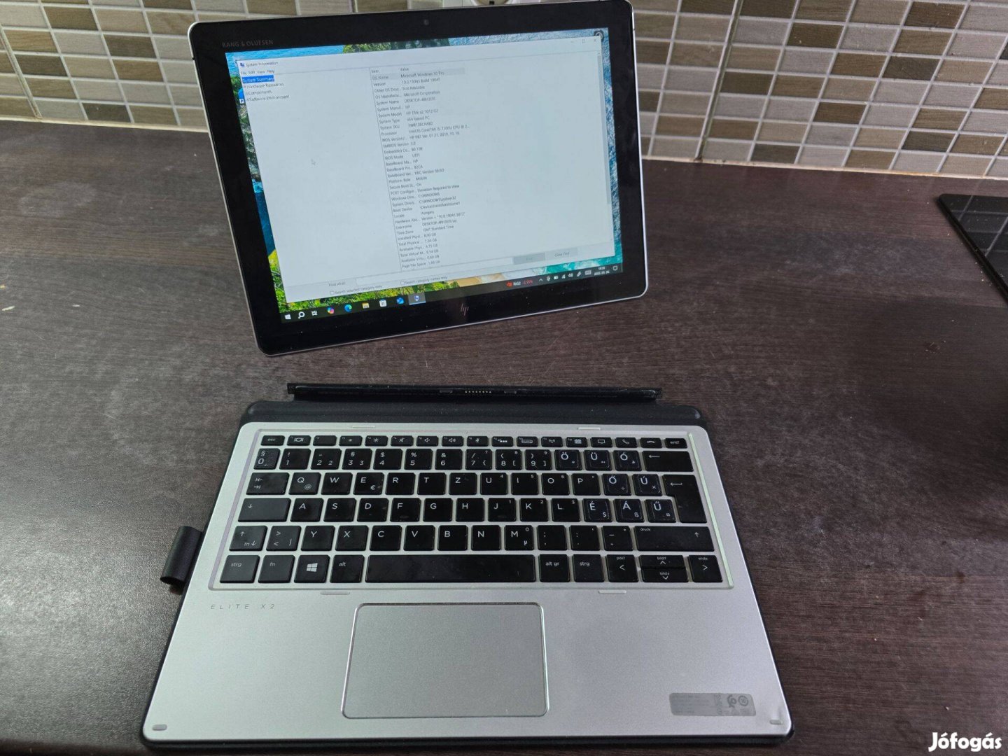 HP Elite X2 G2 laptop-tablet eladó