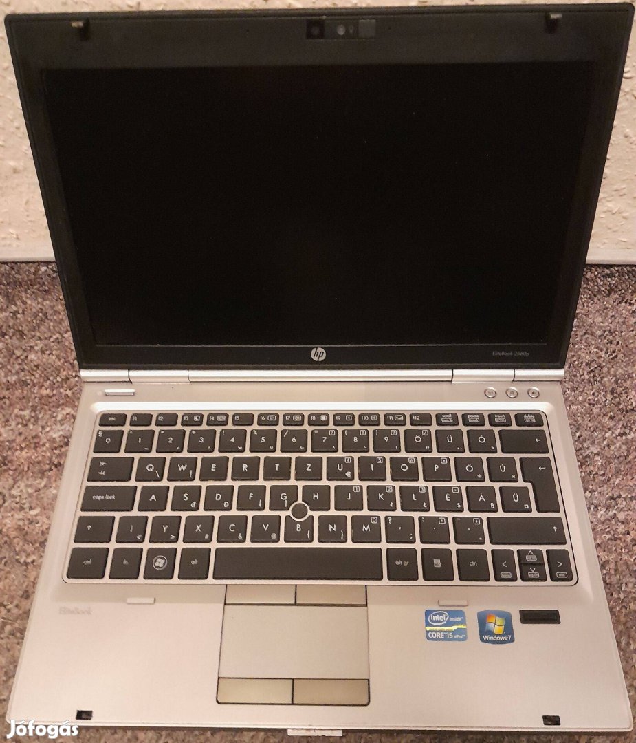 HP Elitebook 2560p 12 laptop, notebook, alkatrésznek