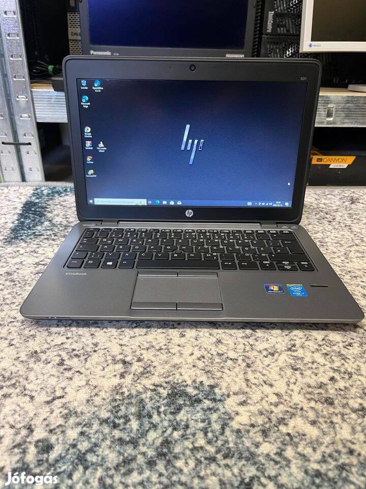 HP Elitebook 820 G2 5. gen. I7 laptop (4X2600 Mhz, 8 GB DDR3, 256 GB)