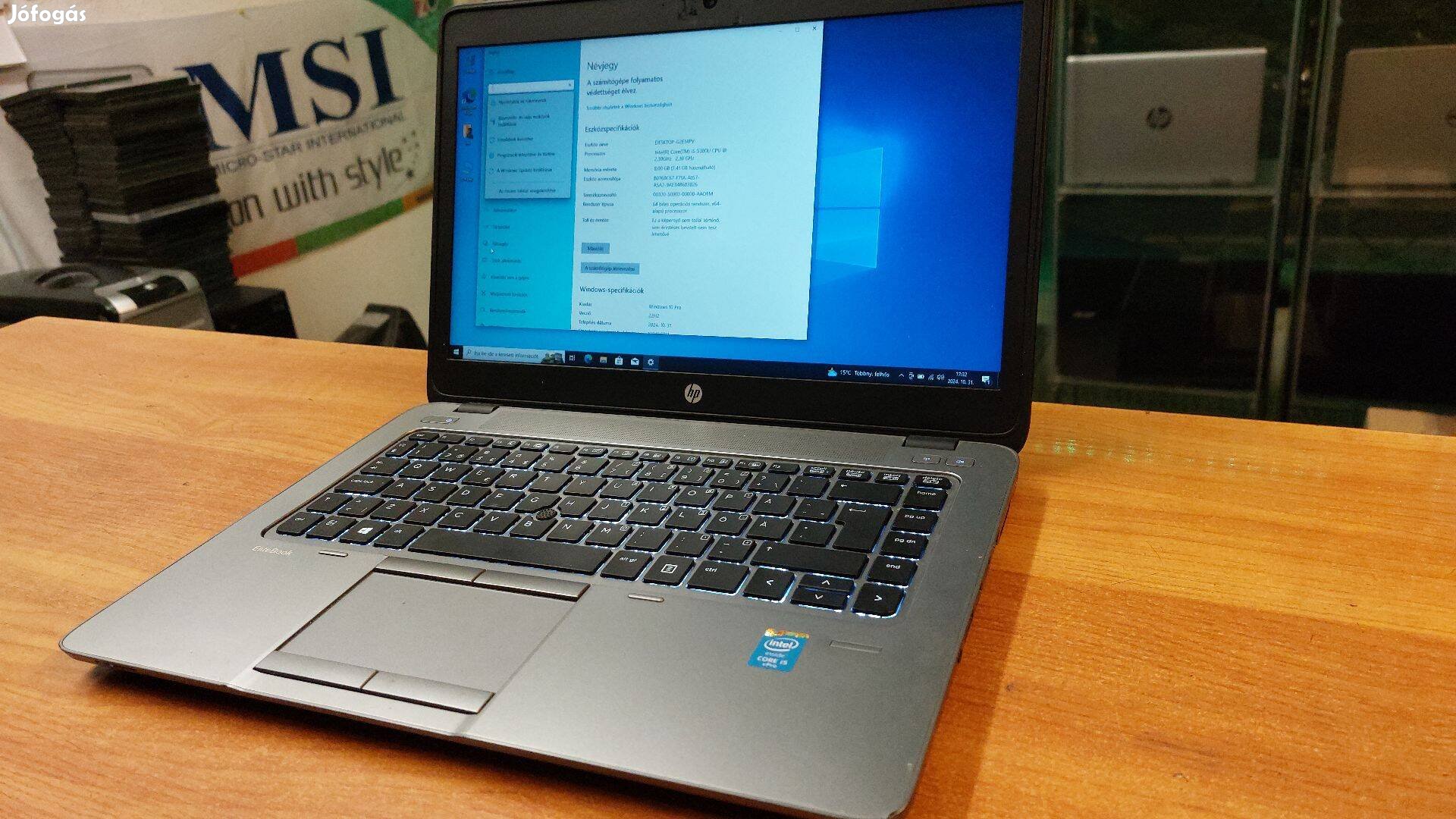 HP Elitebook 840 G2 (i5, 250 GB SSD 8GB) Akcióóó!