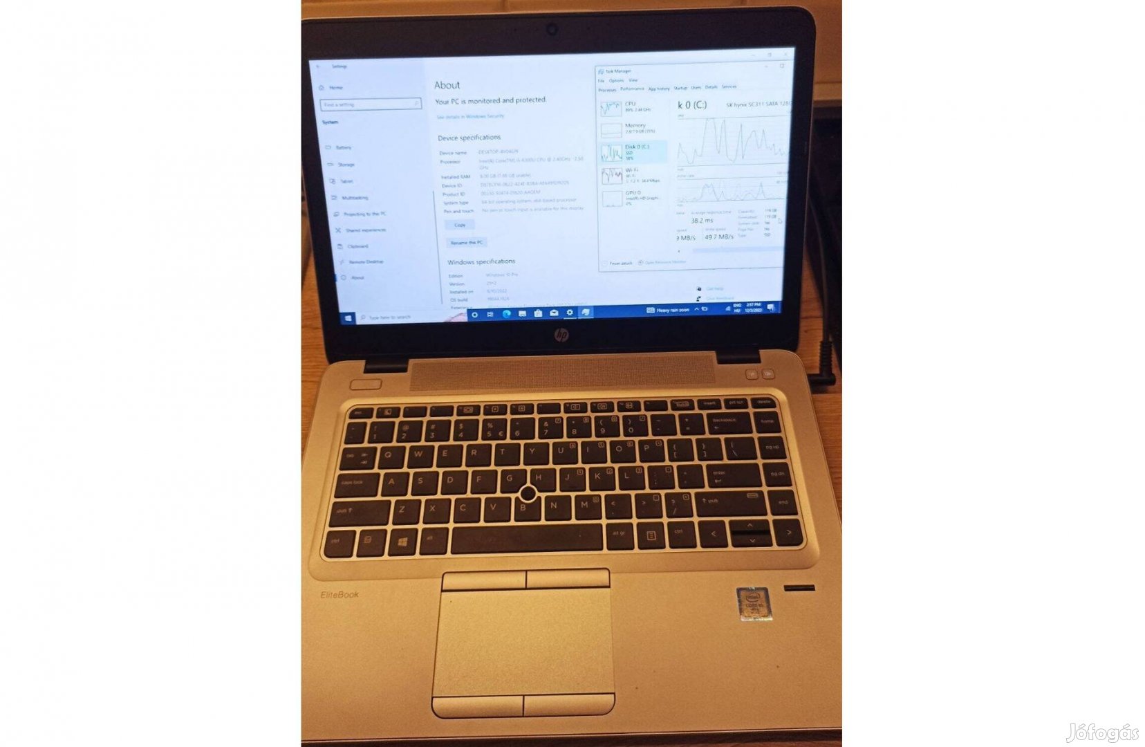HP Elitebook 840 G3 laptop eladó