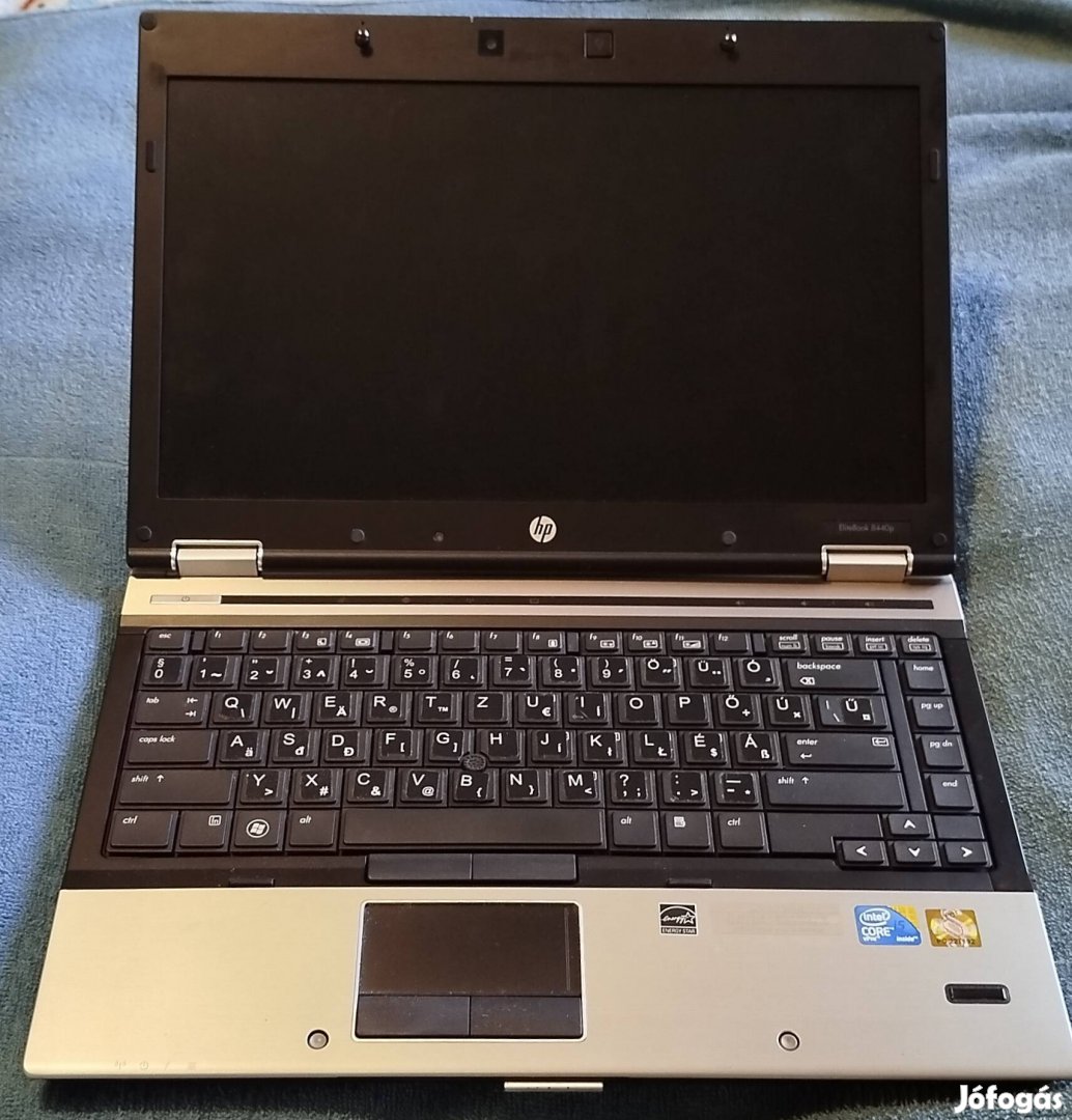 HP Elitebook 8440p Laptop/Notebook Aktivált Windows-al