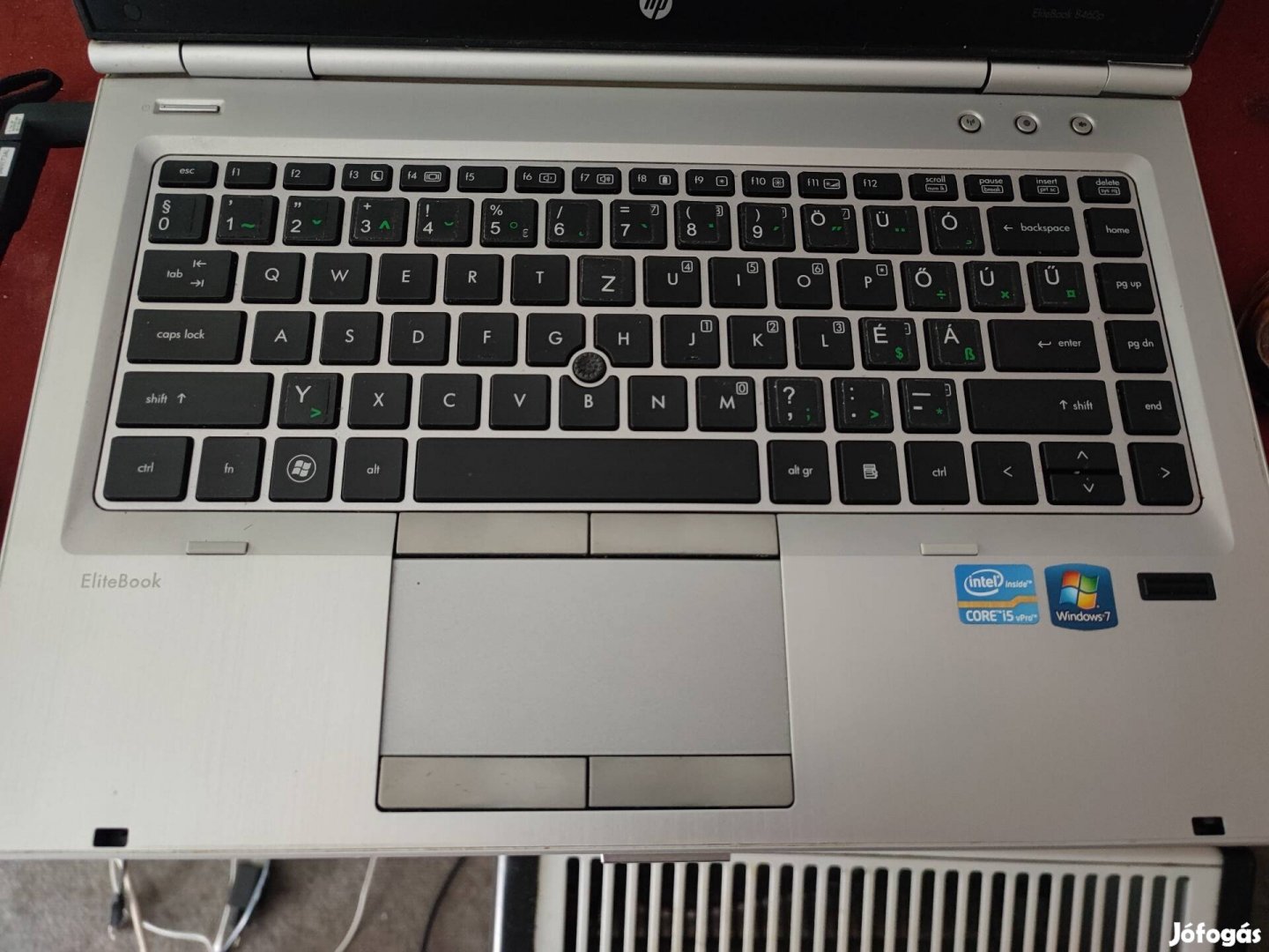 HP Elitebook 8460p core i5 laptop SSD-vel