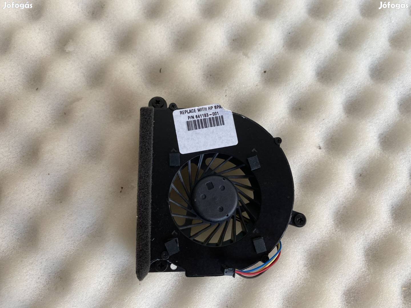 HP Elitebook 8560P Probook 6560B 6570B ventilátor fan 641183-001