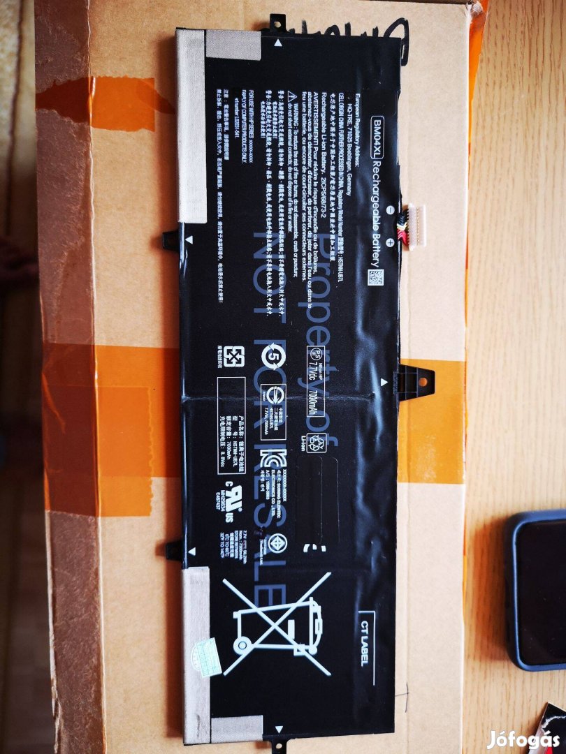 HP Elitebook X360 1030 G3 gyári új akkumulátor