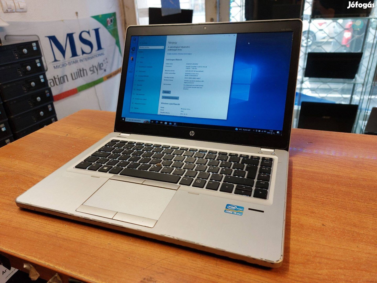 HP Folio 9470m i5, 8GB 120 GB SSD laptop kedvező áron