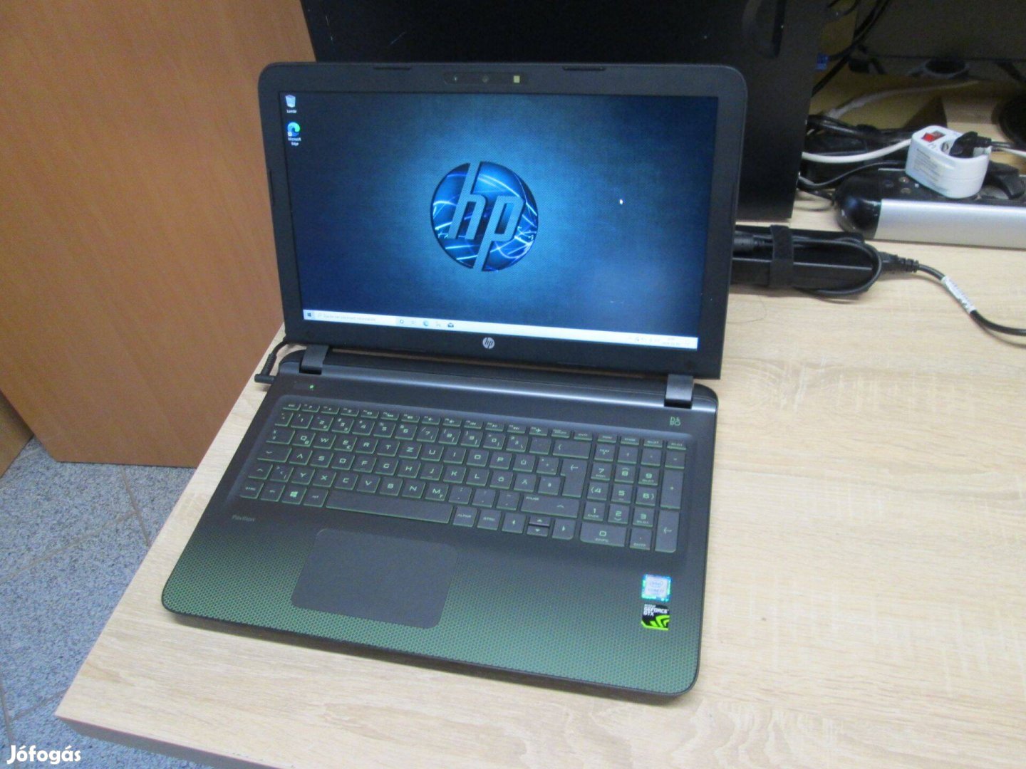 HP Gaming notebook i7 6700HQ, 8 GB., 128 GB. SSD, Gtx 950m, Bang and O
