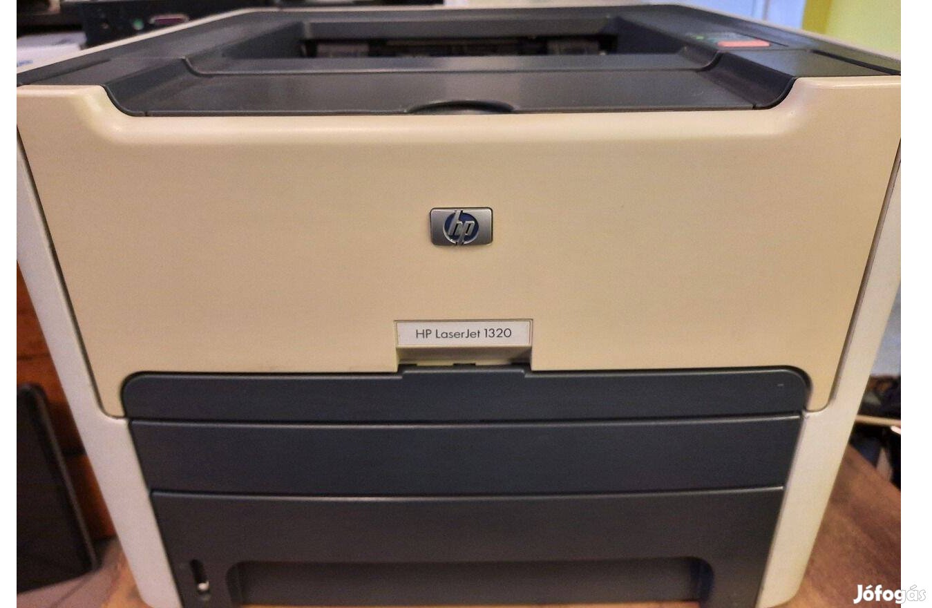HP LJ 1320dn duplexes, hálózatos fekete - fehér lézer nyomtató