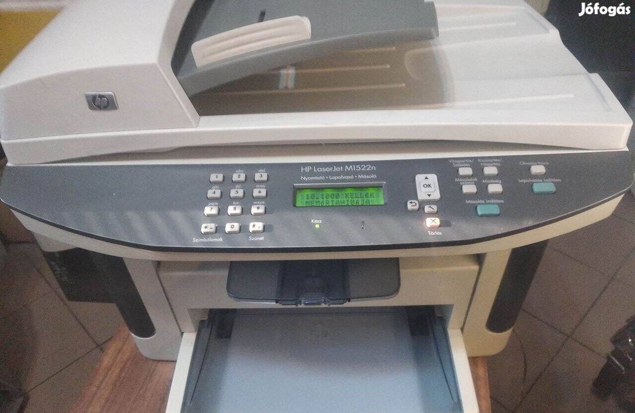 HP LJ M1522nf hálózatos, monó lézer nyomtató - másoló - szkenner (2