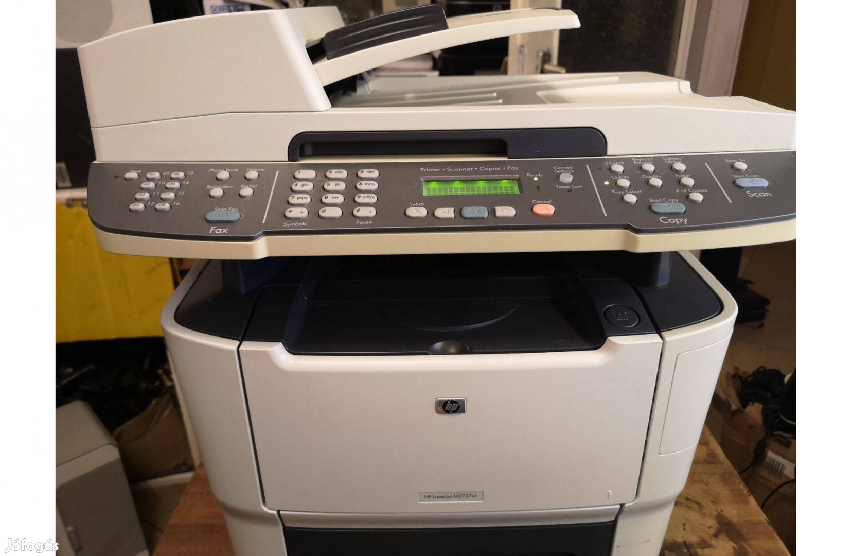 HP LJ M2727nf hálózatos Dadf mono lézer nyomtató - másoló - szkenner