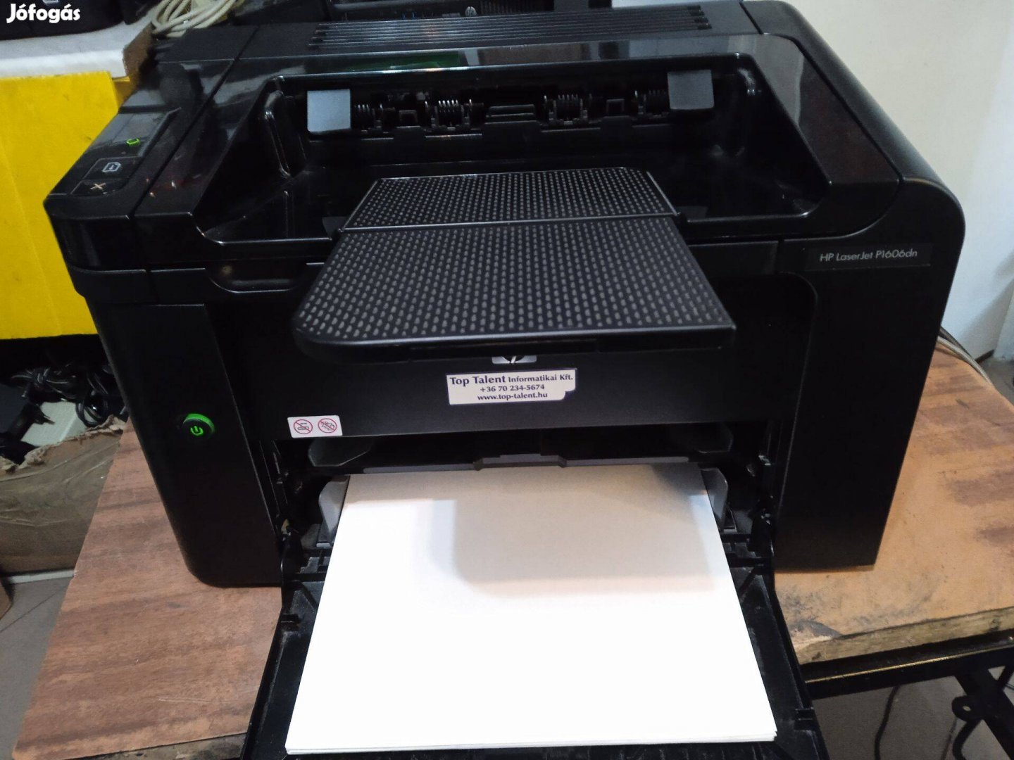 HP LJ P1606dn duplexes, hálózatos lézer nyomtató