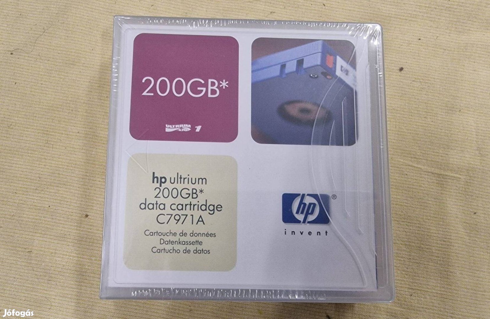 HP LTO1 Ultrium 200GB C7971A adat mentő kazetta szallag