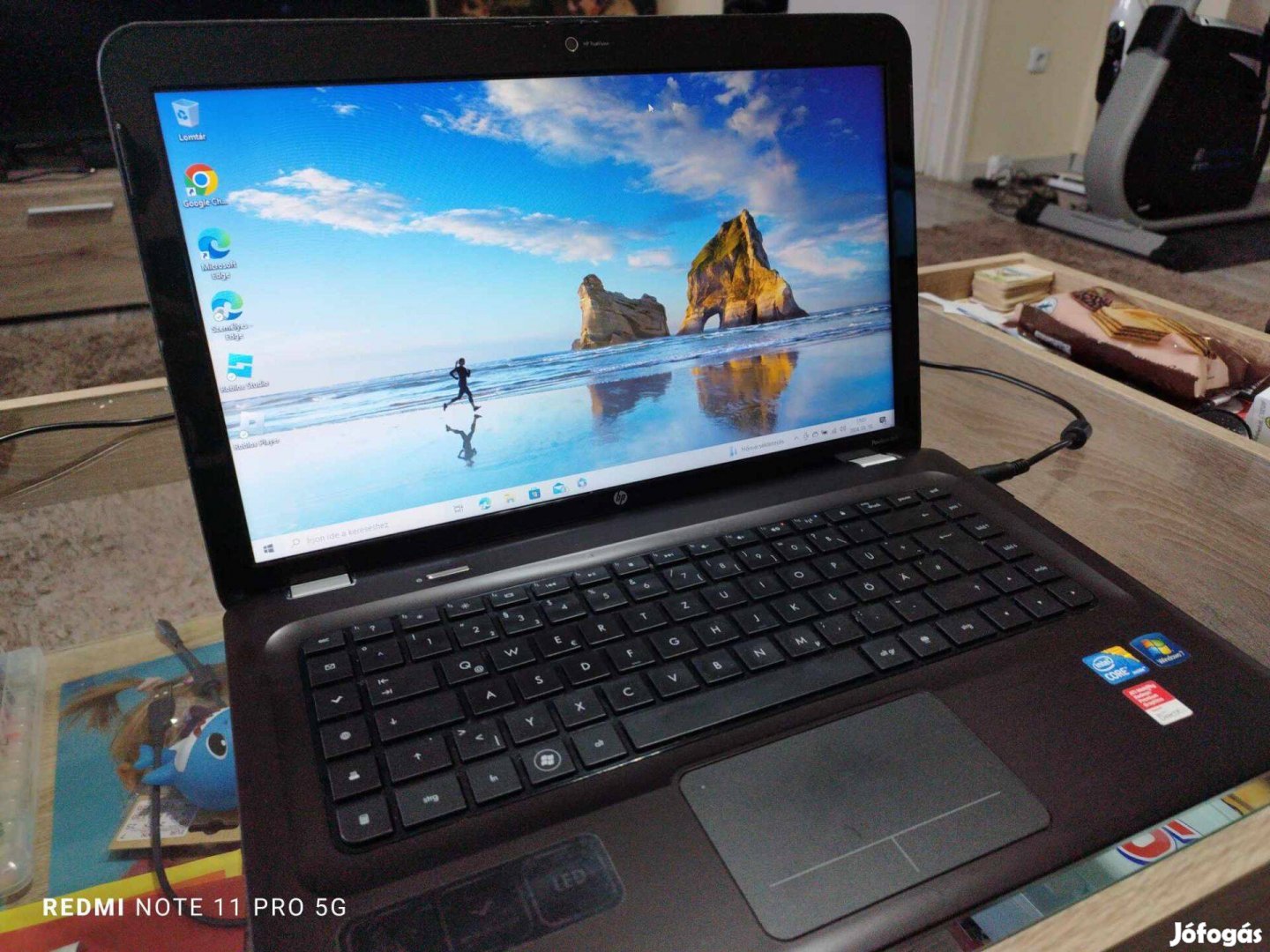 HP Laptop 15" Friss Windows Táskával!