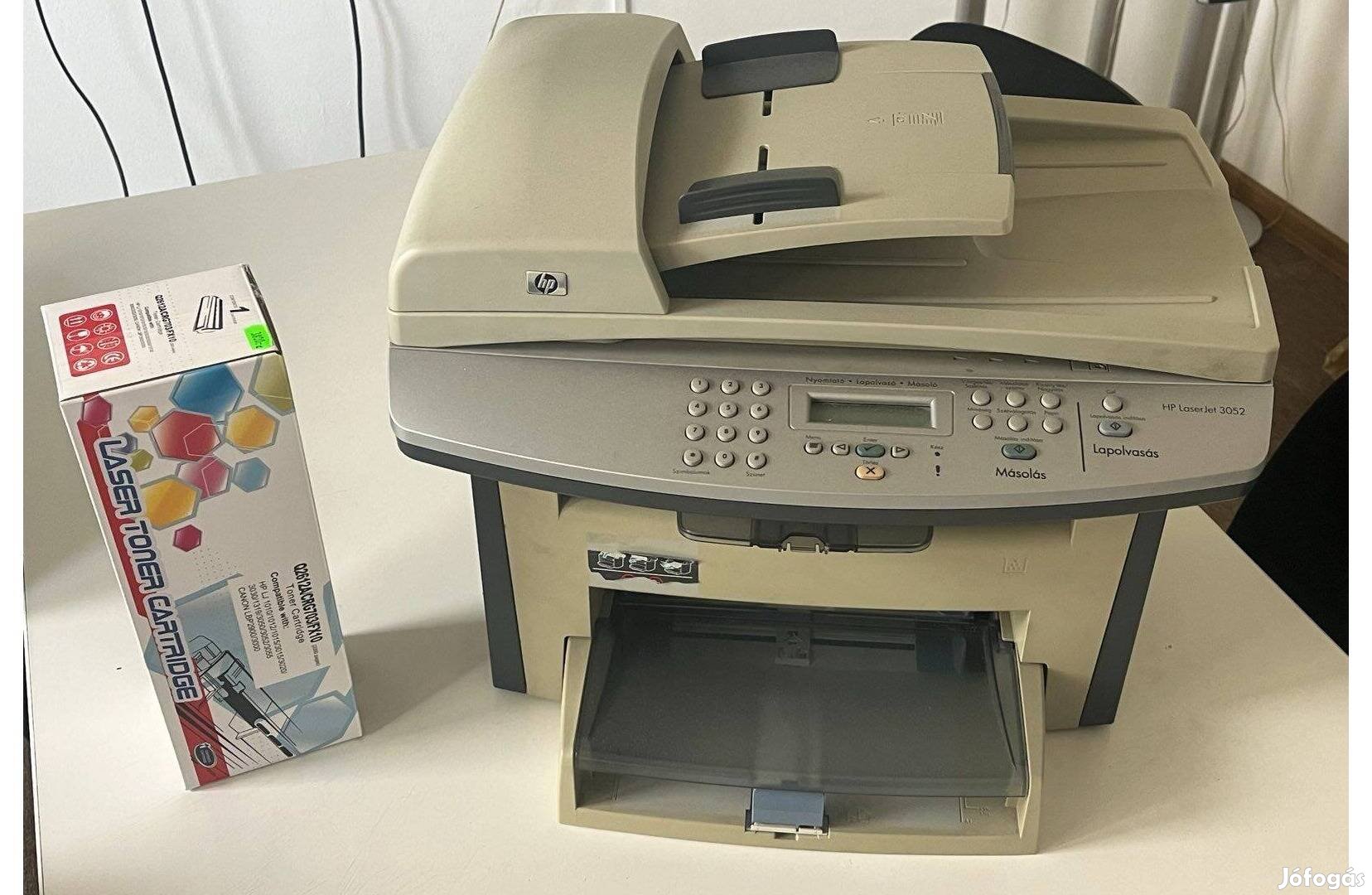 HP Laserjet 3052 alkatrésznek eladó + 1 toner