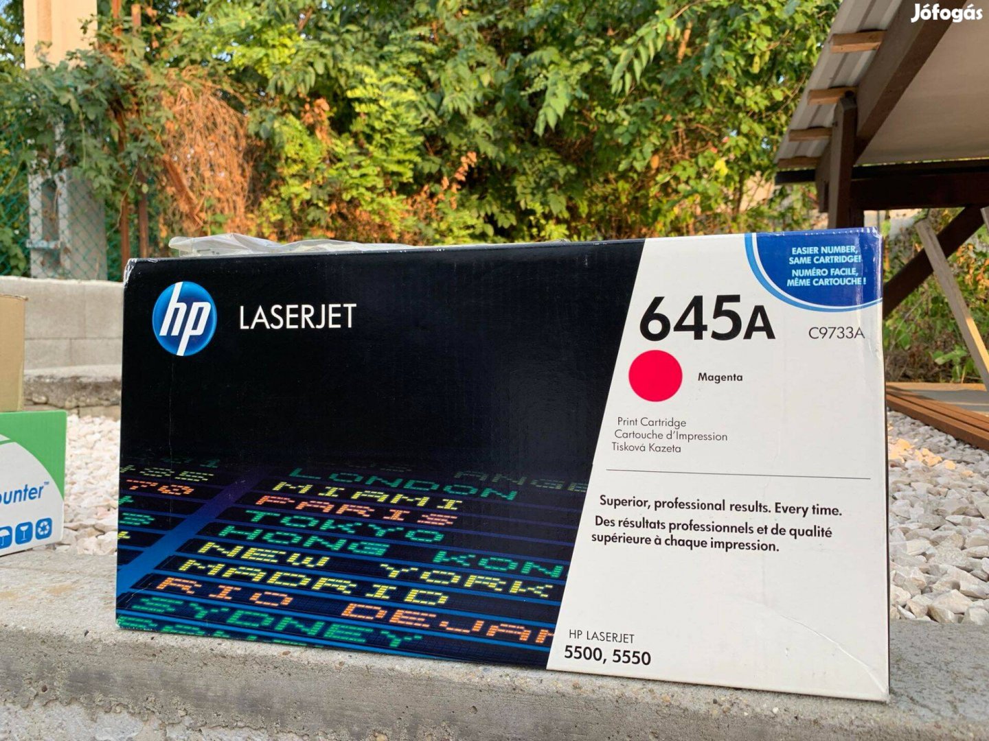 HP Laserjet 645a C9733a magenta toner bontalan Új!