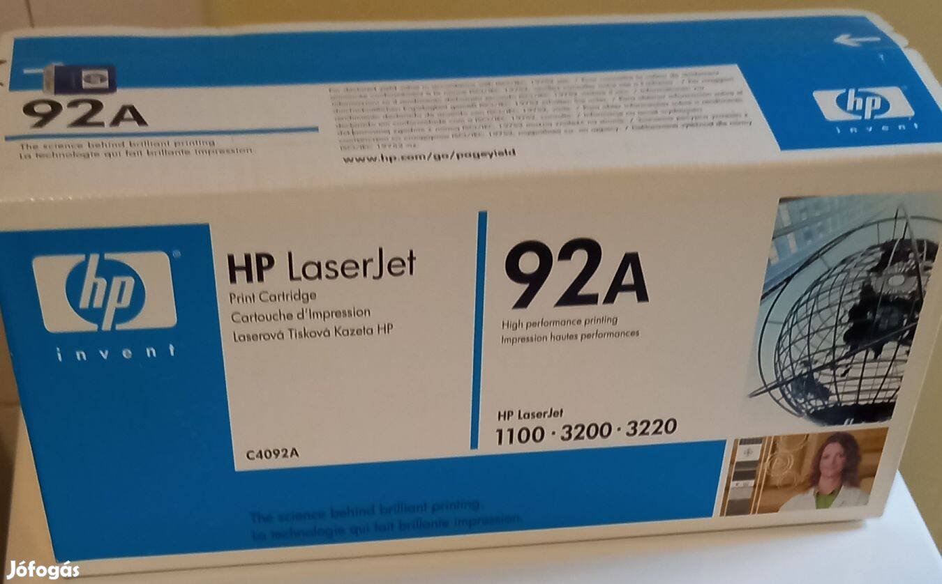 HP Laserjet 92A (C4092A) toner - tintapatron - eredeti