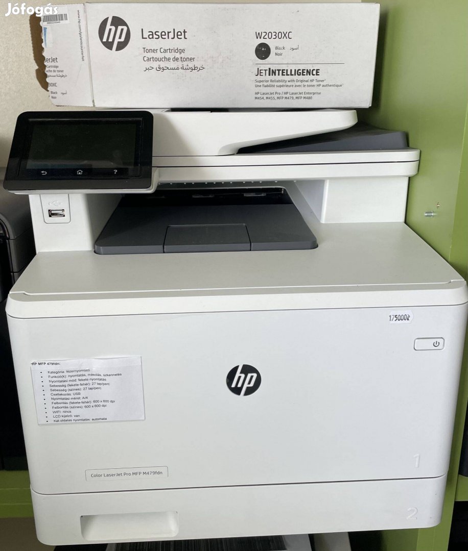 HP Laserjet Pro M429fdn nyomtató/lézernyomtató