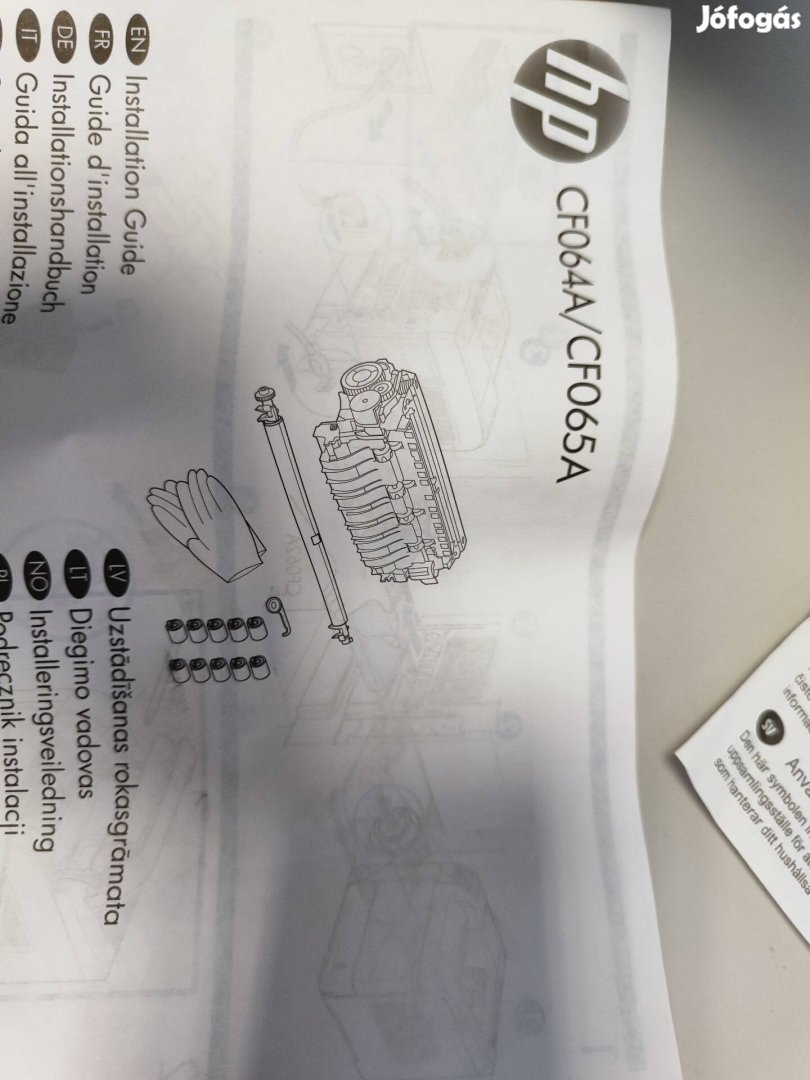 HP Laserjet nyomtató karbantartó készlet CF064A /CF065A