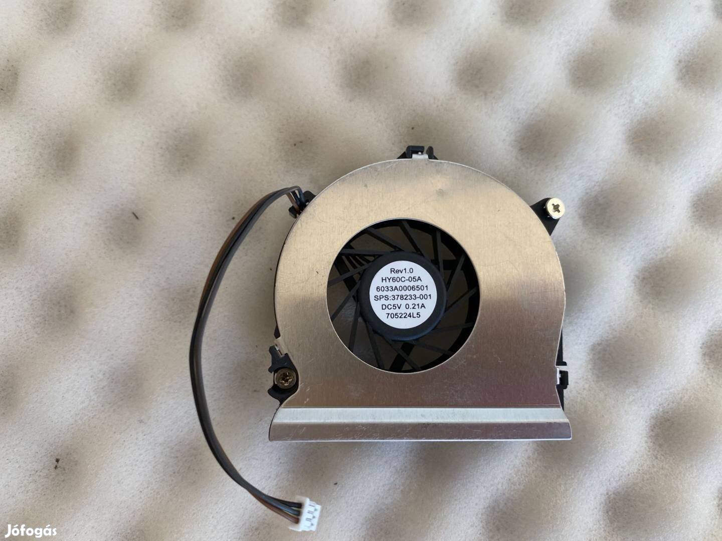 HP NC6120 NX6110 NX7300 NX7400 ventilátor fan gyári új 378233-001