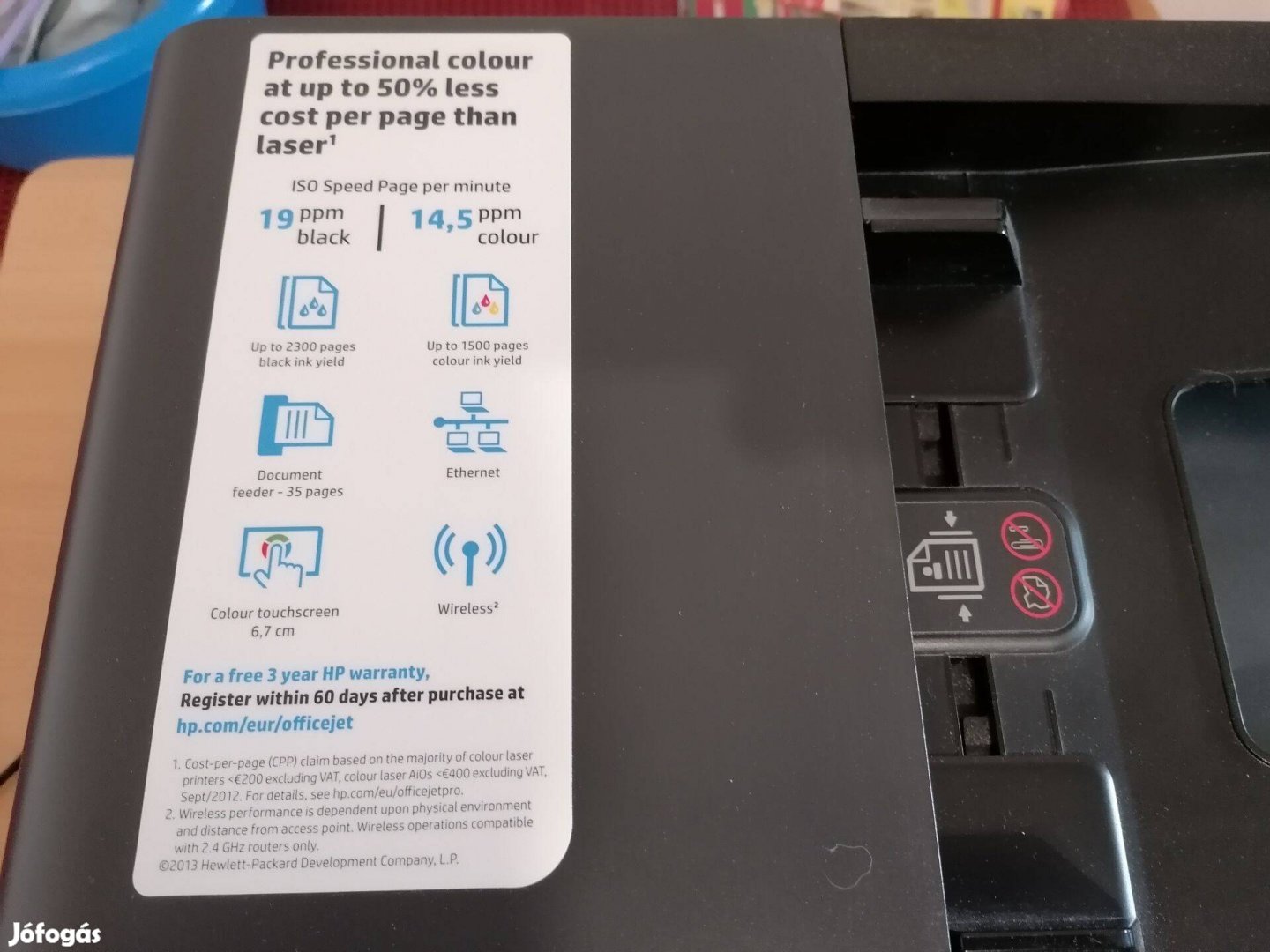 HP Officejet Pro 8610 nyomtató