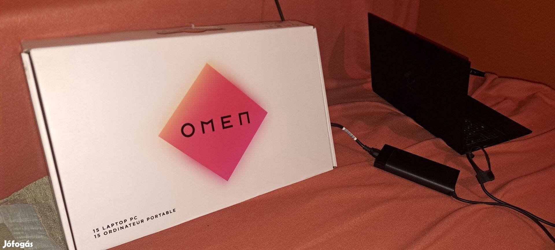 HP Omen 15" Laptop Intel i5 ,512+2TB SSD,32GB Memória,Nvidiagtx 1660TI