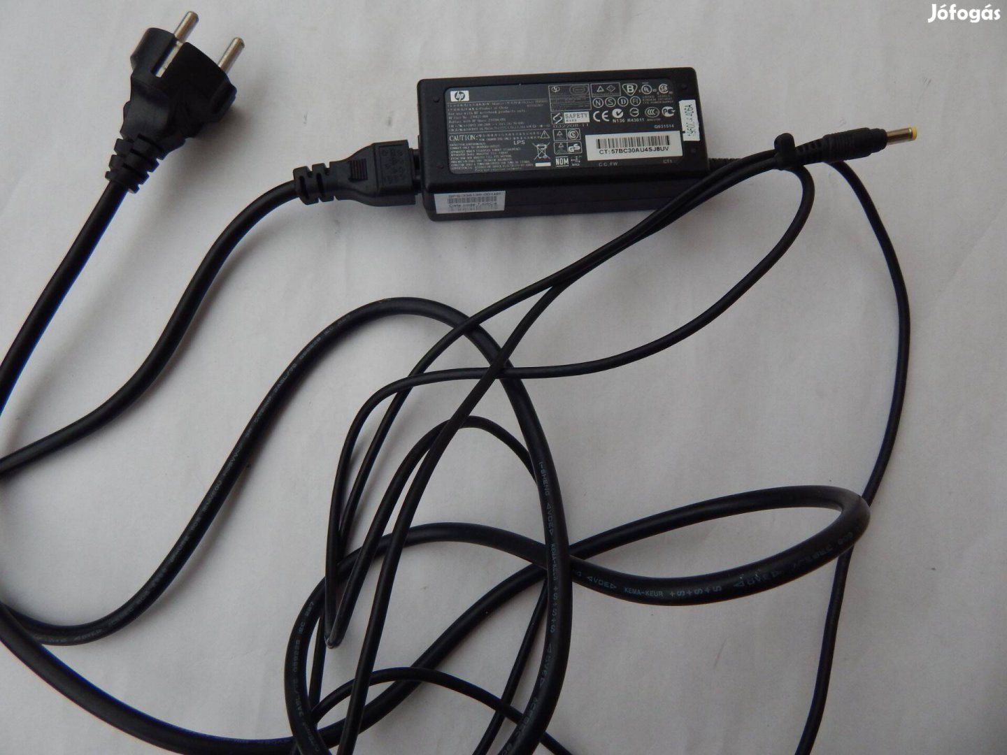 HP PPP009S Tipusú Töltő Laptophoz 65W 3.5A Eredeti