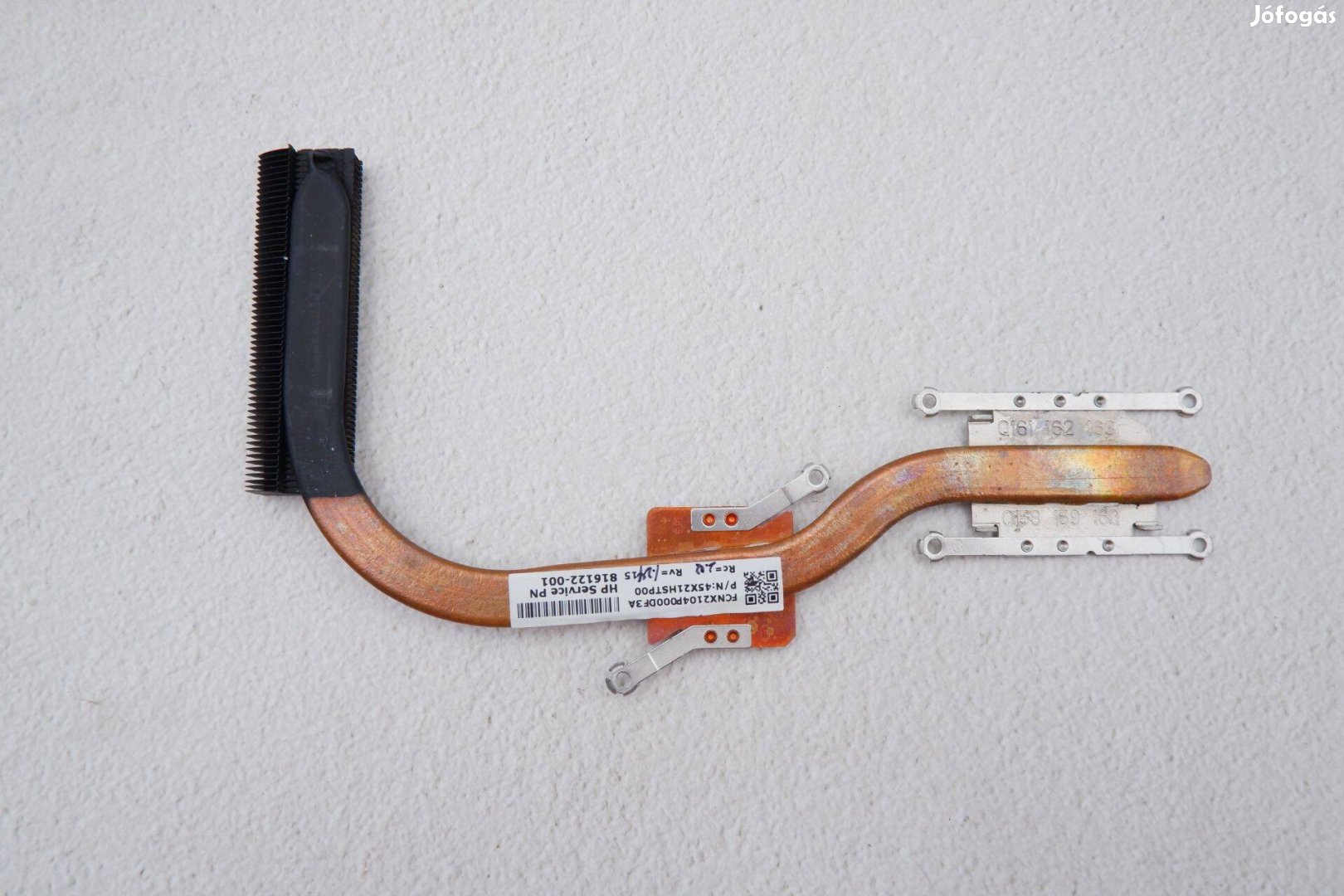 HP Pavilion 15-a laptop hűtő borda 816122-001 45X21Hstp00