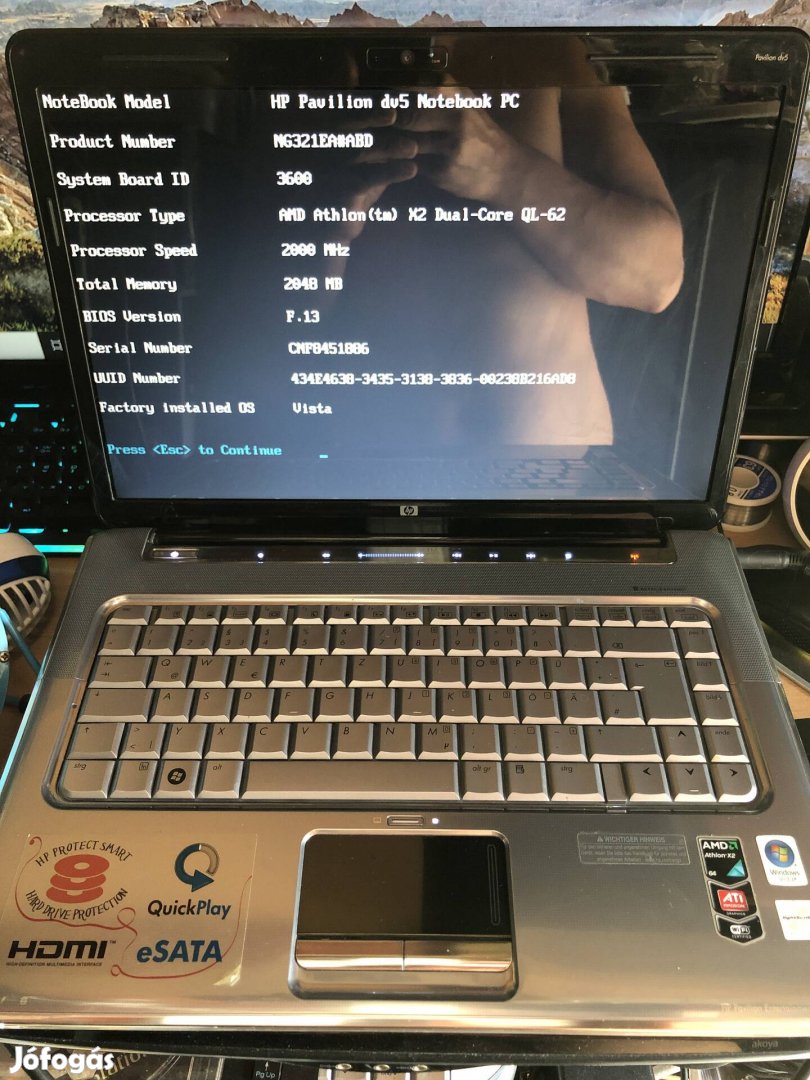 HP Pavilion DV5